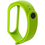 Bracelet COOL pour Xiaomi Mi Band 5 / 6 / 7 / Amazfit Band 5 lisse vert, taille unique, Silicone, 0