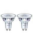 Philips LED-glödlampa Classic PAR16 4.6W/830 (50W) 36° 2-pack GU10