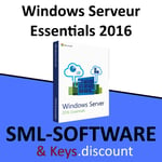 Microsoft Windows Server 2016 Essentials - Licence - 1 Processeur - Oem - Rok - Verrouillage Du Bios (Lenovo) - Multilingual)