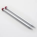 KnitPro Nova strikkepinner / jumperpinner i metall Messing 40cm 3,25mm