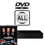 Panasonic Blu-ray Player DP-UB154EB-K MultiRegion for DVD inc Goodfellas 4K UHD