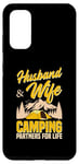 Coque pour Galaxy S20 Mari et femme Camping Partners For Life Sweet Funny Camp