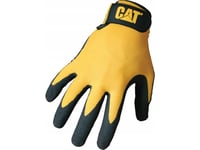 Work Gloves Cat, Yellow, Size Xl