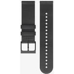 Suunto Urban 6 -läderarmband 22 mm, svart