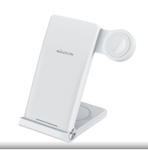 Nillkin PowerTrio 3in1 trådlös laddare för Apple Watch White (MFI)