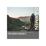 Garmin GPS-kart over regioner i Norge Topo Norway Premium v3