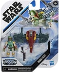 Star wars mission fleet gear class- Boba Fett is out to track the Millennium Falcon! Contains figure, vechile, jetpack and accessories