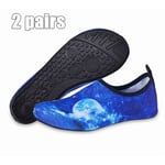 All-Purpose Water Shoes Women's Men's, Outdoor Beach Swimming Socks, Quick-Dry Barefoot Shoes for Beach, Swimming Pool, Surfing, Yoga, Exercise,A,42