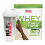 Medi-Evil Nutrition Whey Protein Powder with Isolate Vanilla Cream 600g Bag
