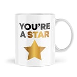 You're A Star Mug | Teachers Student Mugs | Leaving School Graduation Gifts | Congratulations Well Done You Did It Mugs | Performance MBH980