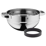 WMF Compact Cuisine Bol à eau empilable en acier inoxydable poli pour baignoire, passe au lave-vaisselle 24 cm