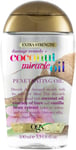 OGX Coconut Miracle Oil Hair Treatment - Extra Strength Dry Hair Repair, 100 ml
