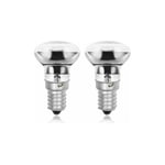 R39 E14 40W Lava Lamp Glödlampor, Edison Skruv Ses Reflektor Små Lava Lamp Glödlampor, Varmvit 2800K R39 Dimbar (2-pack)