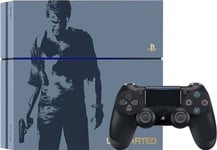 Playstation 4 Console, 1TB Uncharted Grey Blue (No Game), Discounted