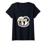 Womens Chicago Motivational Live The Life Musical Theatre Musicals V-Neck T-Shirt