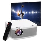 KODAK FLIK X10 Full HD Kit de projecteur multimédia | Mini système de cinéma Maison Portable Compact 1080p avec écran de Projection de 100", télécommande, trépied, câble HDMI