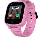 MOOCHIES Connect 4G Kids' Smart Watch - Pink, Pink