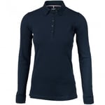 Nimbus Womens/Ladies Carlington Deluxe Long Sleeve Polo Shirt - S