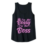 Womens I'm Not Bossy I'm The Boss Lady Tank Top