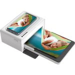 AgfaPhoto Realipix Moments - Imprimante - couleur - thermique par sublimation - 100 x 150 mm jusqu'à 0.83 min/page (couleur) - Bluetooth - blanc