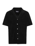 Nb Terry Bowling Black Tops Shirts Short-sleeved Black Nikben