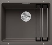 Blanco Etagon 500-U UXI diskbänk, 53x46 cm, grå