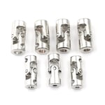 Rc Boat Metal Cardan Joint Gimbal Couplings Universal Acce 0 3x3mm