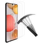 ANEWSIR 3-Pack Compatible with Samsung A12 Screen Protector/Samsung A42 Screen Protector,9H Hardness,Easy to Install,No Bubbles Tempered Glass Protective Film for Samsung Galaxy A42/A12