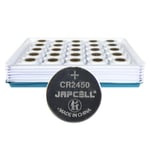 Japcell Batteri Litium CR2450 100 St JAPCELL CR2450-Batterier - st. 100048309