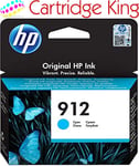 HP 912 cyan ink cartridge for HP OfficeJet 8012 All-in-One Printer