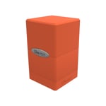 Deck Box Satin Tower Pumpkin Orange