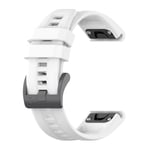 Garmin Fenix 6 Pro Klockarmband i Silikon - Vit