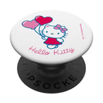 Hello Kitty - Heart Shaped Balloons PopSockets Swappable PopGrip