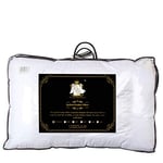D & G THE DUCK AND GOOSE CO Duck Feather Pillow, Microfibre, White, 1 Count (Pack of 1)