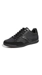 BOSS Men's Saturn Profile Low Top Sneaker, Black, 6 UK