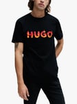 HUGO Danda Cotton T-Shirt, Black