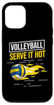 Coque pour iPhone 13 Volley Sport - De Plage Loueuses Joueurs Volleyball