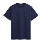 Vans T-Shirt Off The Wall II Pocket Dress Blues (Medium)