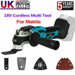 Abeden For Makita 18V Li-Ion Cordless Multi Tool Keyless Blade Change Bare UK