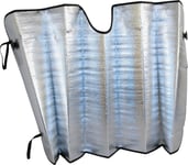 Solskydd aluminium 60 x 130 cm