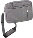 Navitech Grey Laptop Bag For ENTITY Twin HW274 10.1" 2 in 1 Laptop