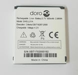 Genuine Doro Phone Easy 610 New Original Battery Work Doro 612,611,409,410