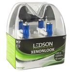 Lampa, H7 Xenonlook, 12V, 2-pack Ledson