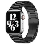 Apple Watch Armband Stainless Steel S/M Black Link