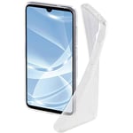 Hama Coque de Protection "Crystal Clear"(pour Huawei P30 Lite, polyurethane termoplastique (PUT), compatible "wireless charging"/"chargement sans fil") Transparent