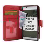 New Standcase Wallet Sony Xperia XZ1 Compact (G8441) Röd
