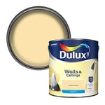 Dulux Walls & Ceilings Matt Emulsion Paint, Vanilla Sundae, 2.5 Litres