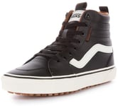 Vans Men's Filmore Hi VansGuard Sneaker, Leather Black/Marshmallow, 11 UK