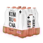 Pureness Kombucha Eko, Persika, 12-pack