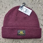 Genuine VANS Chunky Soft Knit PORT Cuff BEANIE Hat UNISEX Off The Wall  Tags V55